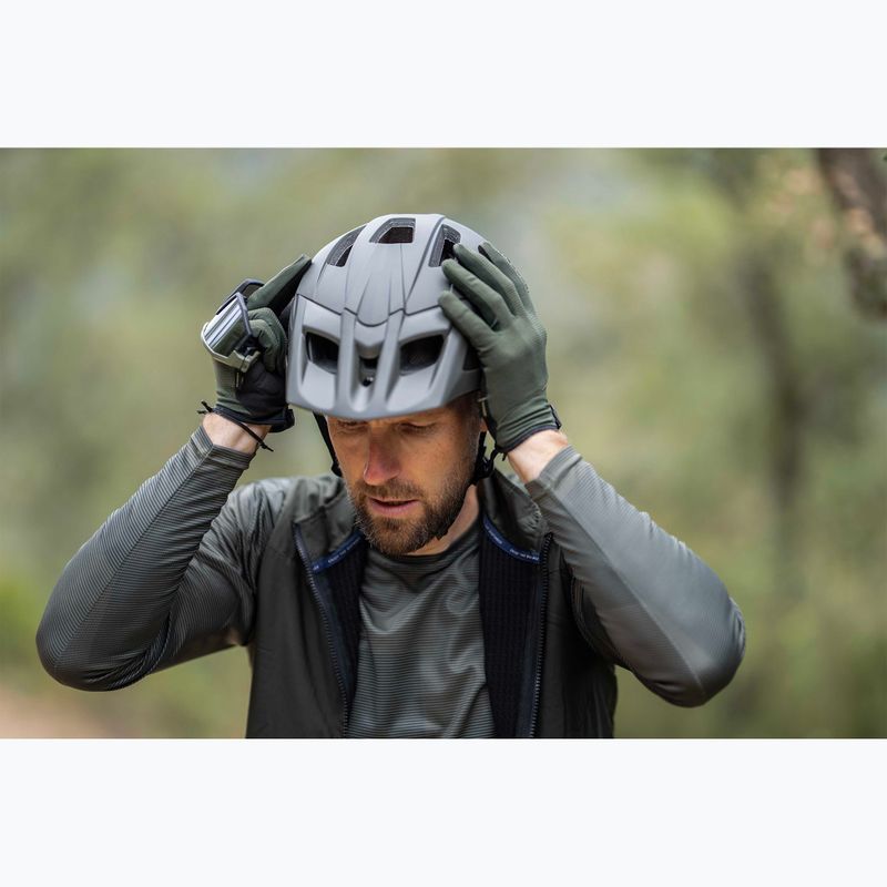 Rogelli Advntr Onyx Mtb hadsereg zöld kerékpáros sisak 9