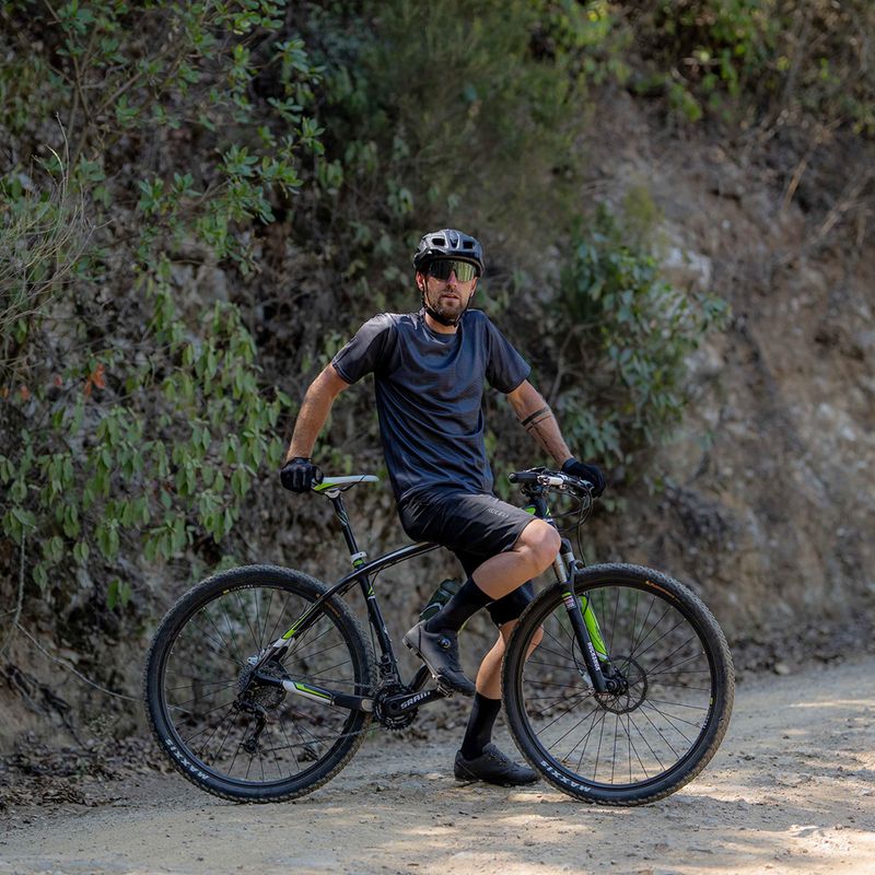 Férfi kerékpáros nadrág Rogelli Advntr Core MTB black 9