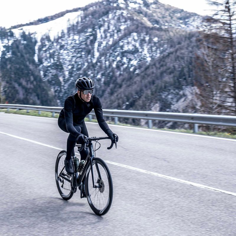 Férfi kerékpáros dzseki Rogelli Distance black 9