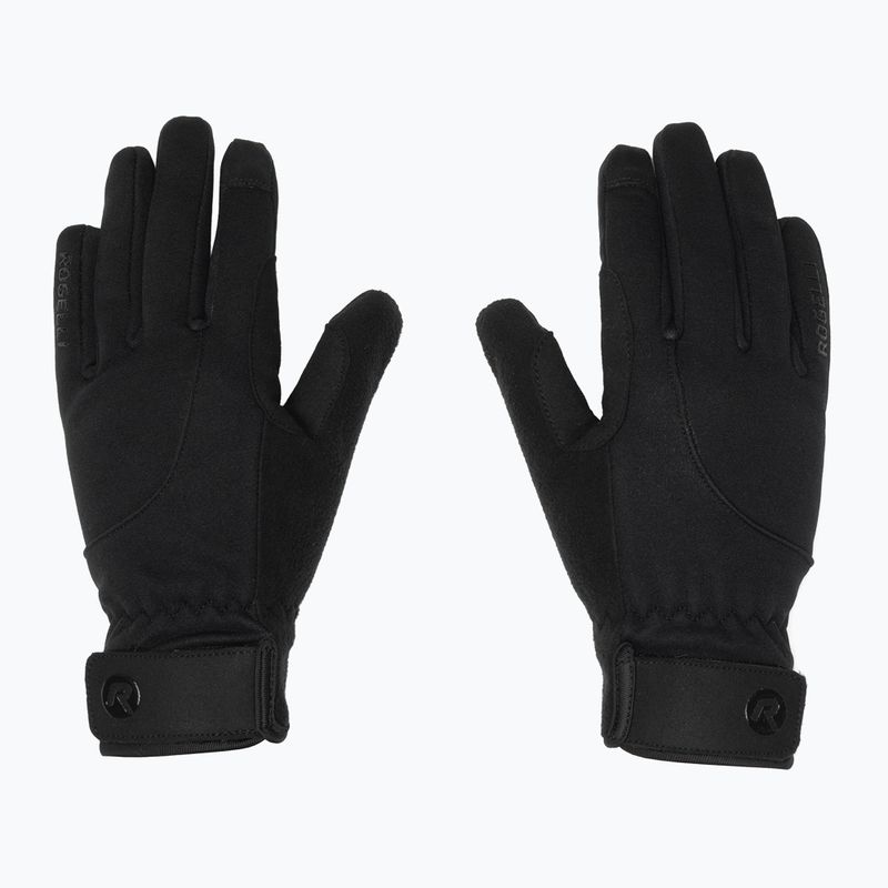 Női kerékpáros kesztyű Rogelli Core II Winter Windproof W black 2