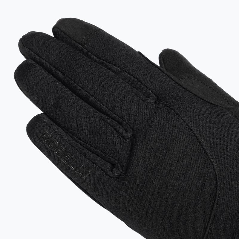 Női kerékpáros kesztyű Rogelli Core II Winter Windproof W black 4