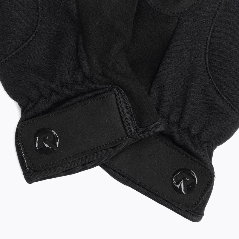 Női kerékpáros kesztyű Rogelli Core II Winter Windproof W black 6