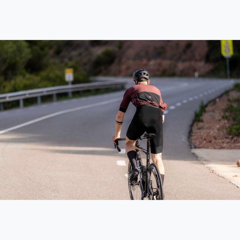 Rogelli Signature Bib rövid férfi kerékpáros rövidnadrág fekete 7
