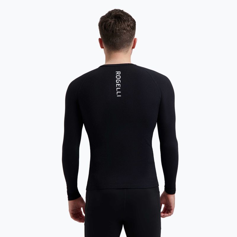 Longsleeve rowerowy Rogelli Core Base Layer 2 db black 2