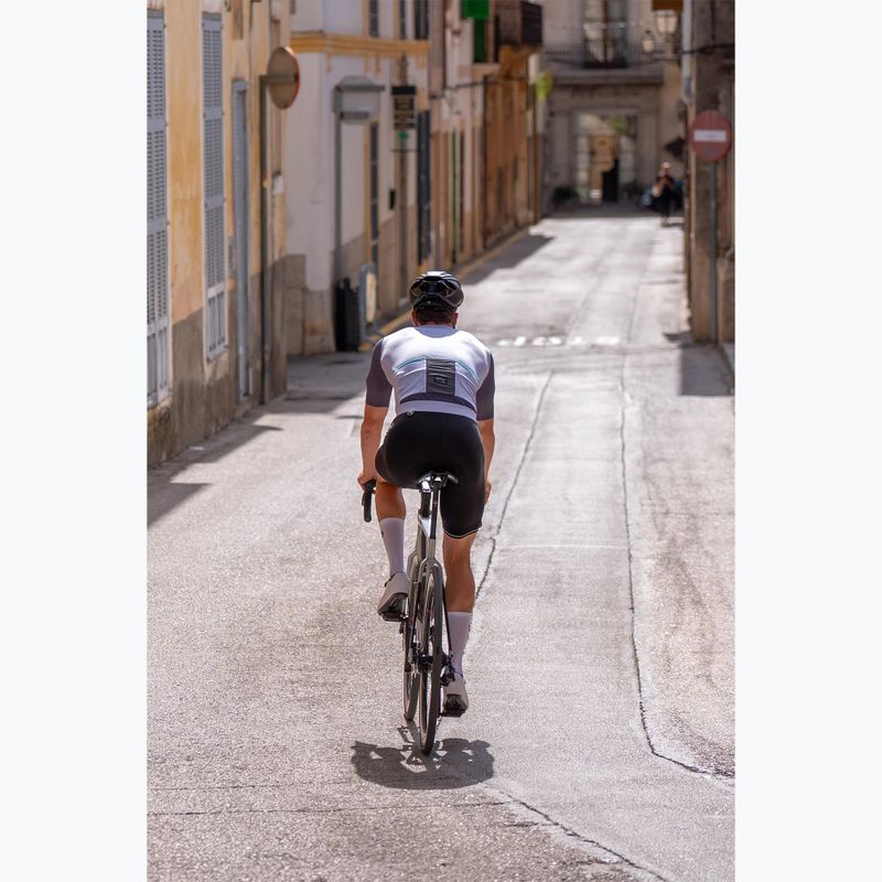 Rogelli Fast Bib rövid férfi kerékpáros rövidnadrág fekete 10