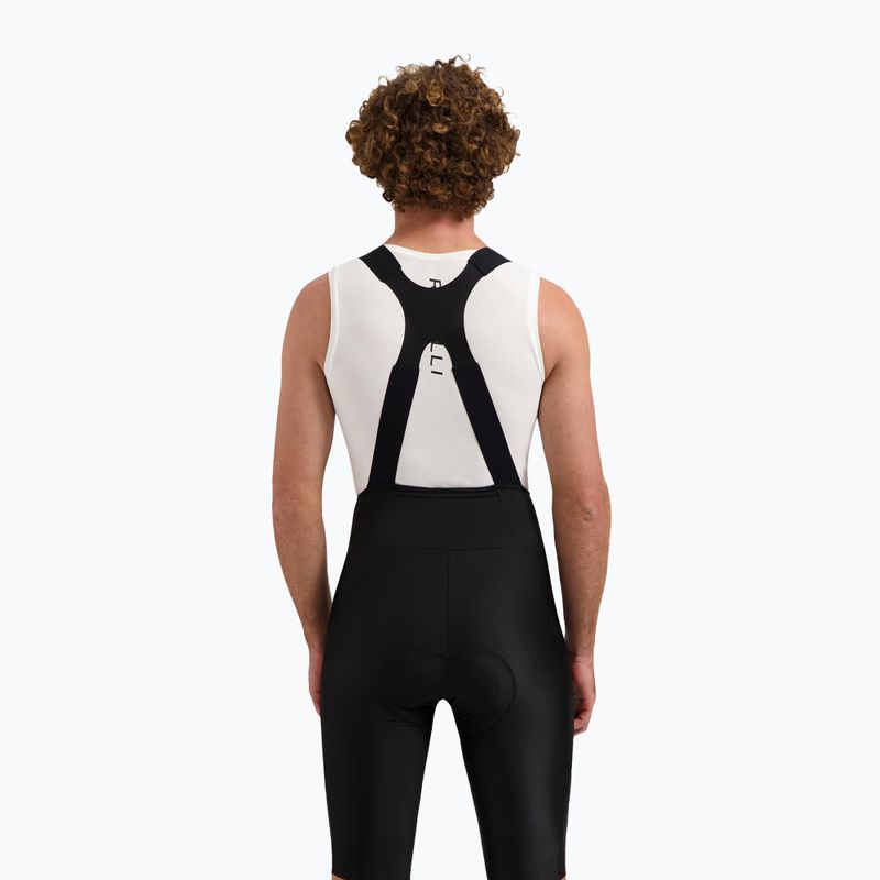 Rogelli Distance II Bib rövid férfi kerékpáros rövidnadrág fekete 2