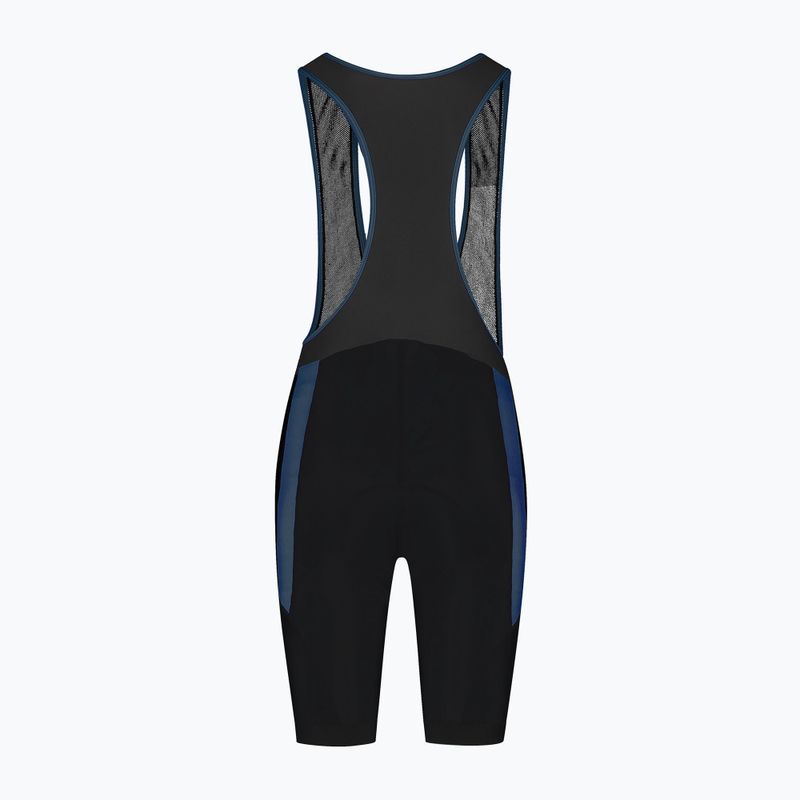 Rogelli női kerékpáros rövidnadrág Core Bib Short W fekete/kék 6