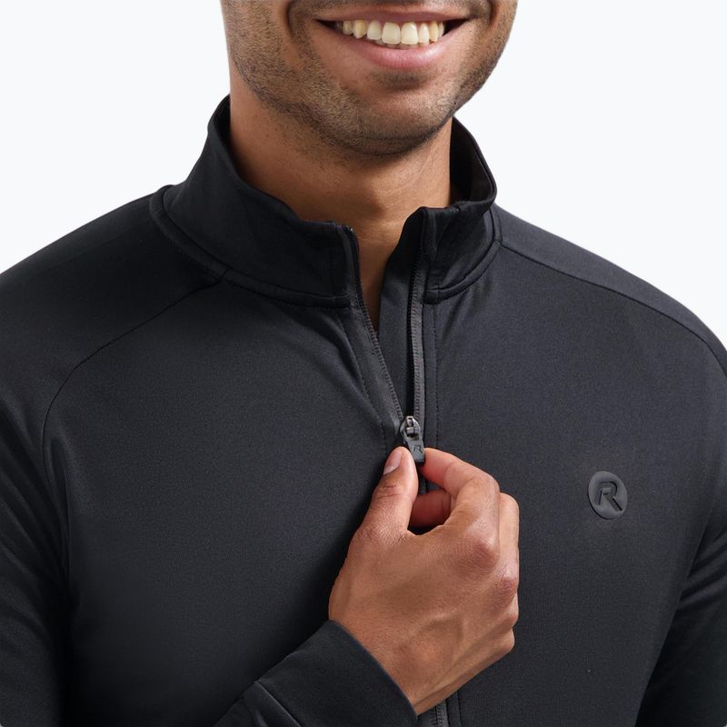 Férfi hosszú ujjú kerékpáros mez Rogelli Essential II black 4
