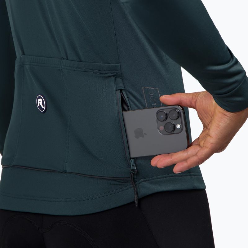 Férfi kerékpáros hosszú ujjú póló Rogelli Essential II blue 6