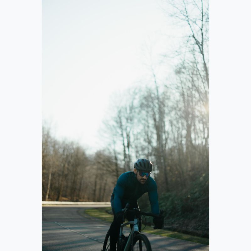 Férfi kerékpáros hosszú ujjú póló Rogelli Essential II blue 10