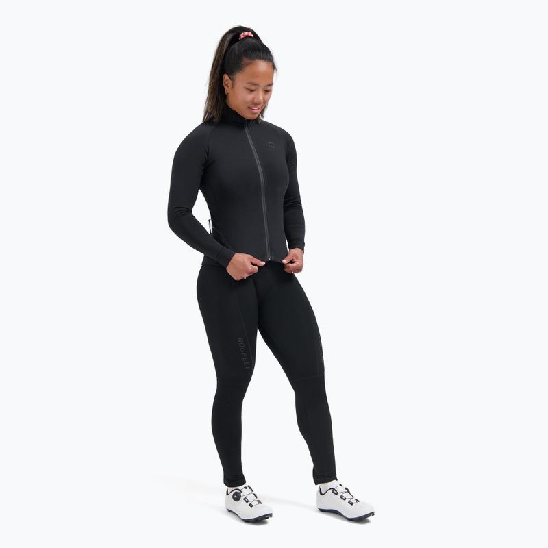 Női kerékpáros hosszú ujjú póló Rogelli Essential II black 2