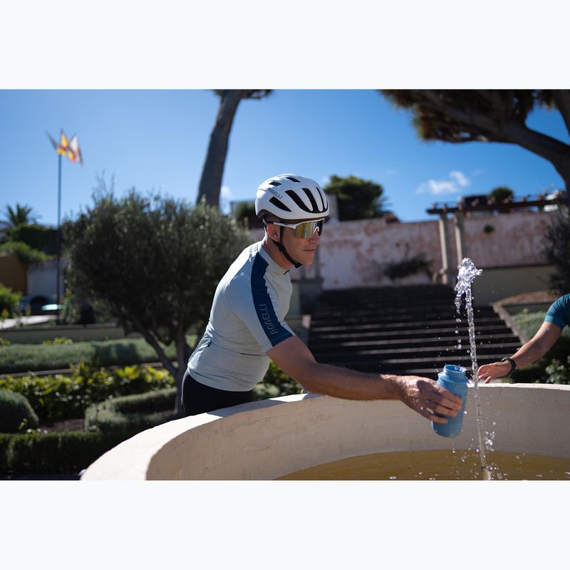 Férfi kerékpáros mez Rogelli Explore aqua grey 10