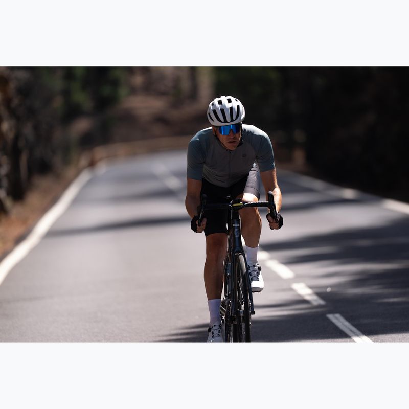 Férfi kerékpáros mez Rogelli Essential II grey 9