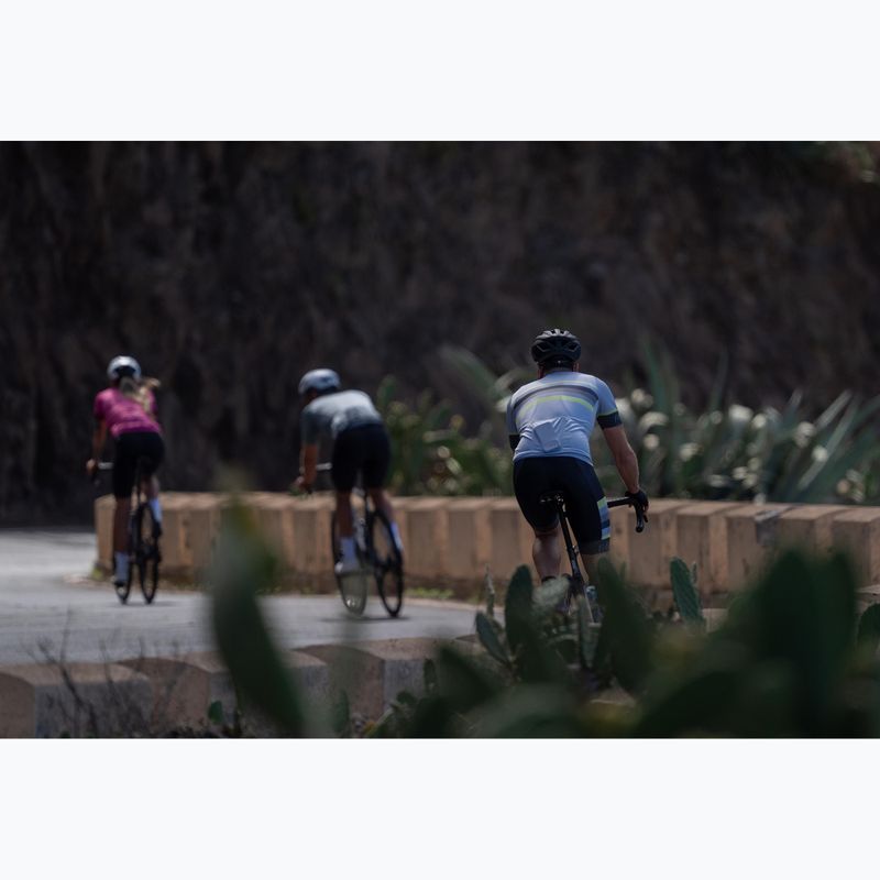 Férfi kerékpáros mez Rogelli Hero II grey/lime 8