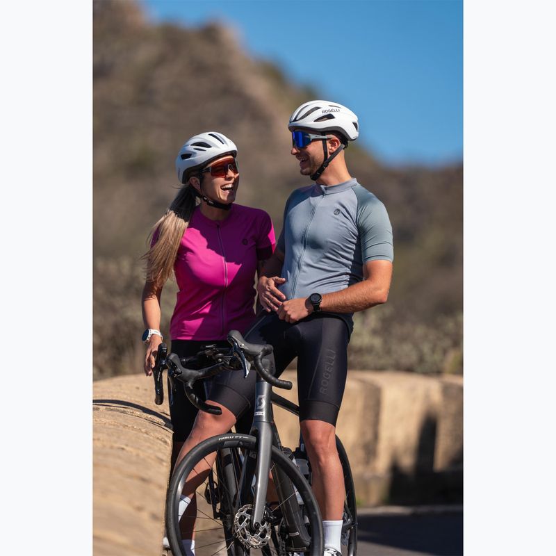 Férfi kerékpáros rövidnadrág Rogelli Essential II Bib Short black 9