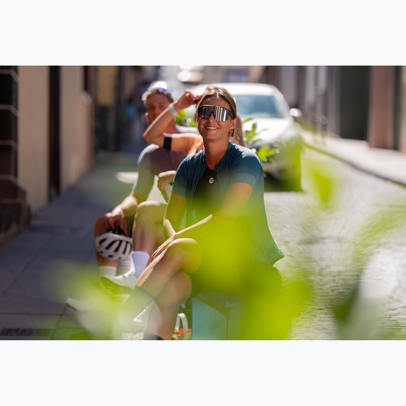 Női kerékpáros mez Rogelli Modesta teal 11