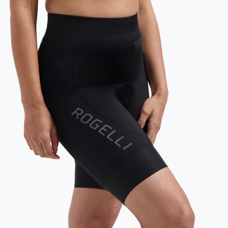 Női kerékpáros rövidnadrág Rogelli Essential III black 3