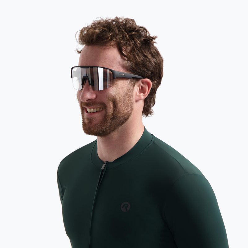 Napszemüveg Rogelli Mirage Photochromatic black/silver mirror 3