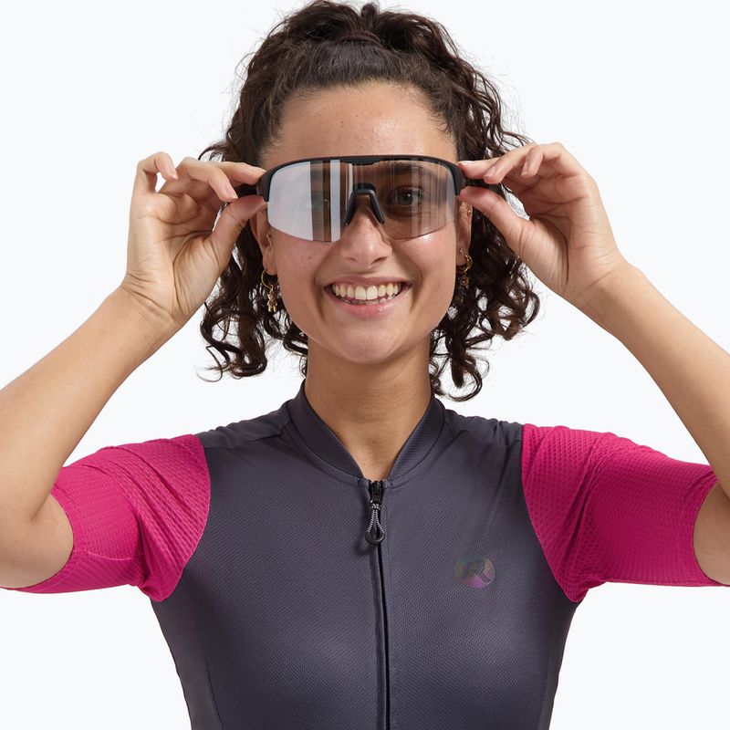 Napszemüveg Rogelli Mirage Photochromatic black/silver mirror 4