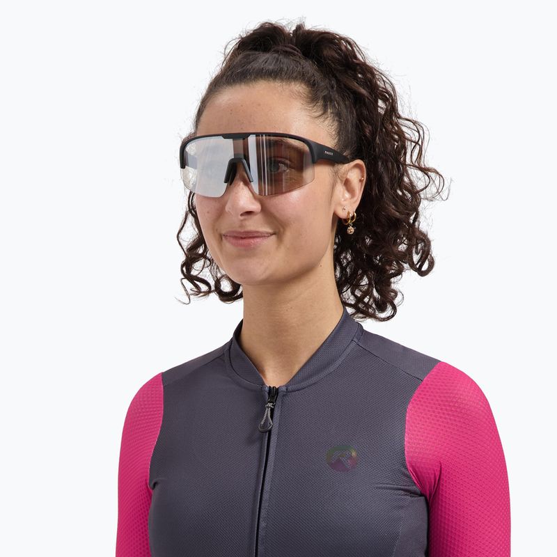 Napszemüveg Rogelli Mirage Photochromatic black/silver mirror 5