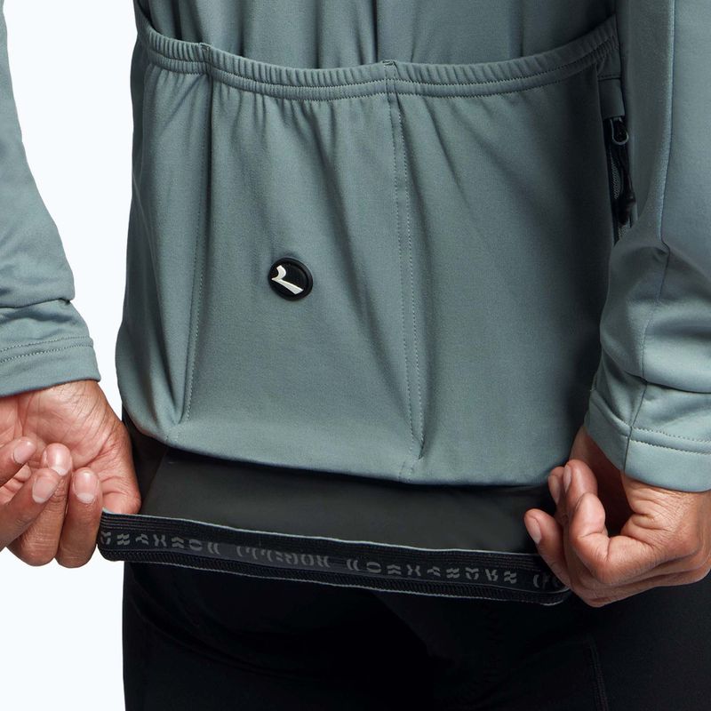 Férfi kerékpáros dzseki Rogelli Essential II Jacket grey 5