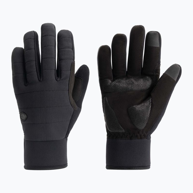 Férfi kerékpáros kesztyűk Rogelli Element Padded Gloves black