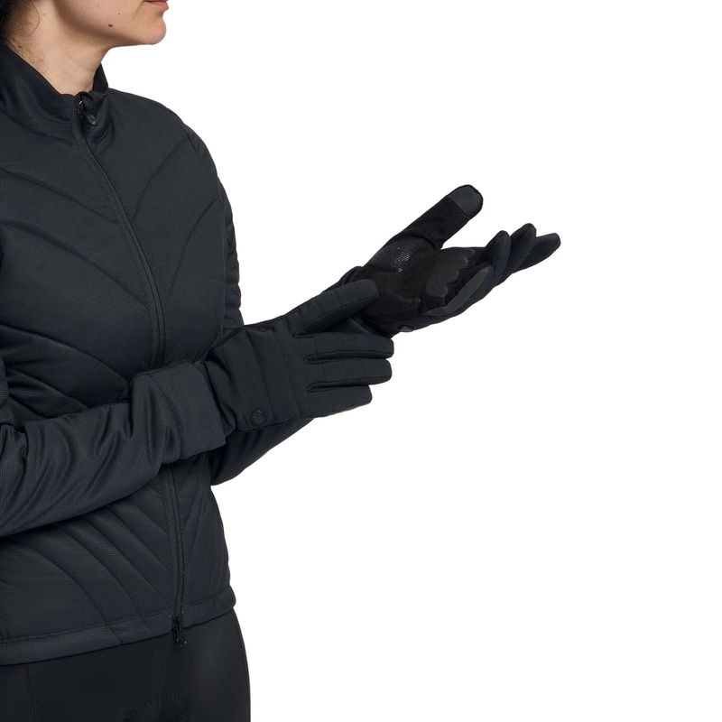 Férfi kerékpáros kesztyűk Rogelli Element Padded Gloves black 3