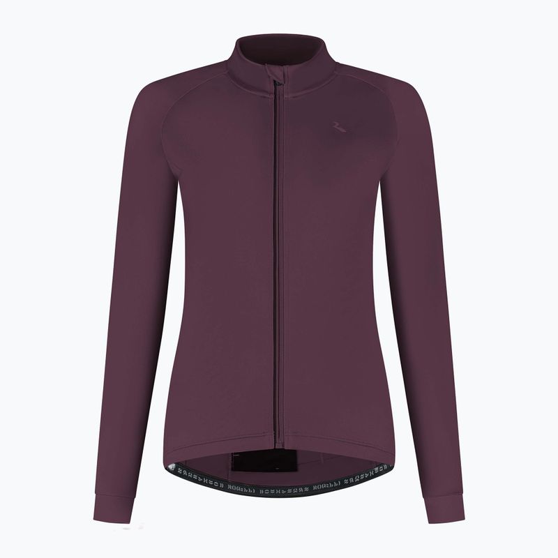 Női kerékpáros hosszú ujjú póló Rogelli Essential II eggplant 7