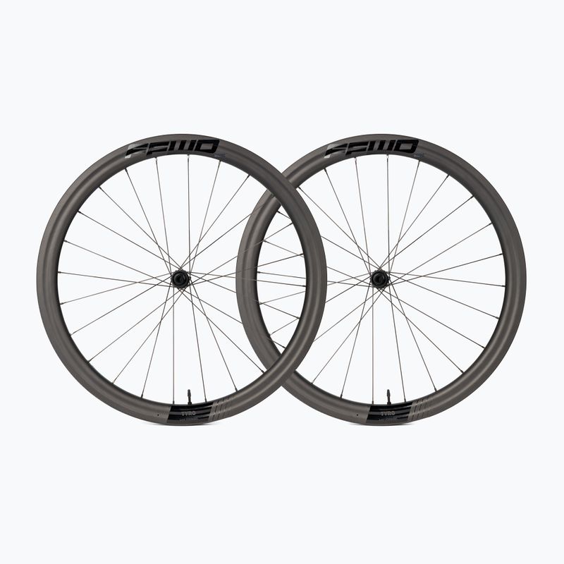 FFWD Carbon Tyro FCC Shimano kerekek fekete ASTYROFCCFFWDGRSH