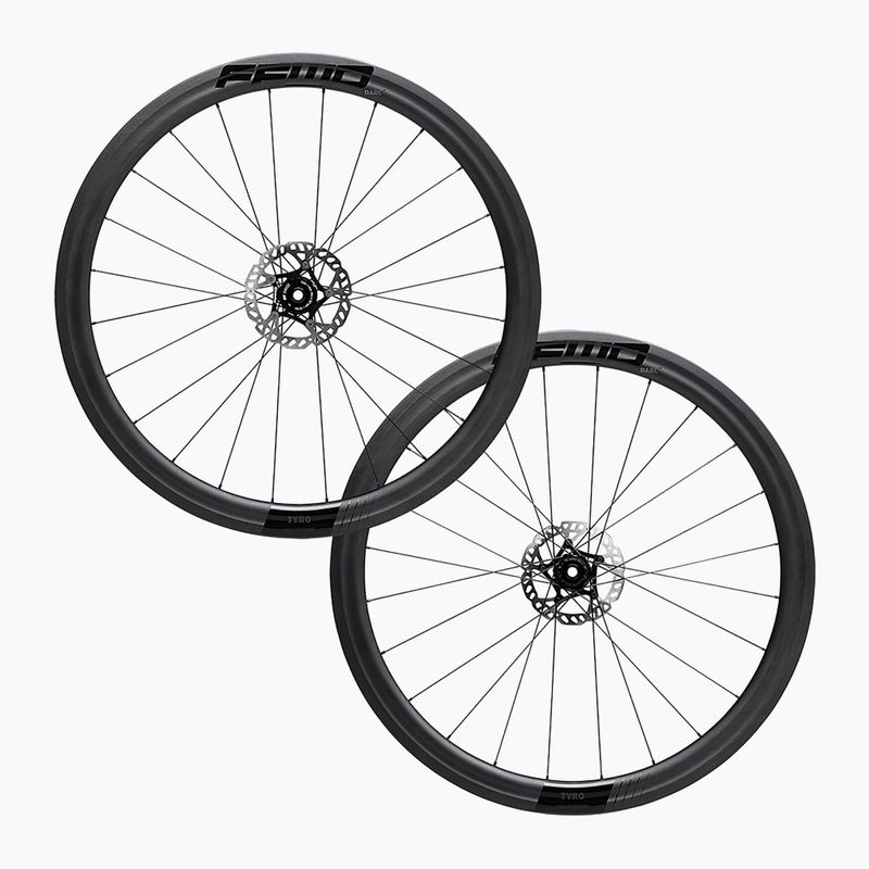 FFWD Carbon Tyro FCC Shimano kerekek fekete ASTYROFCCFFWDGRSH 7