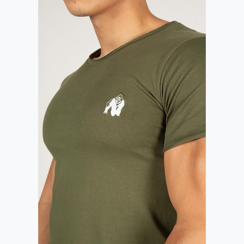 Férfi sportpóló Gorilla Wear York green 4
