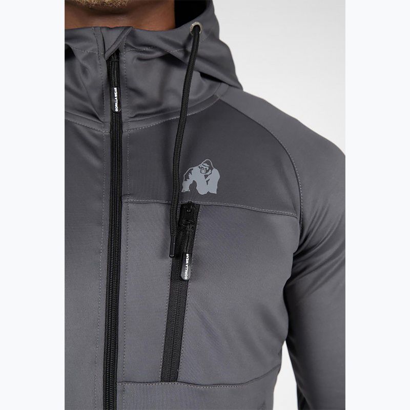 Férfi sportpulóver Gorilla Wear Scottsdale gray 4