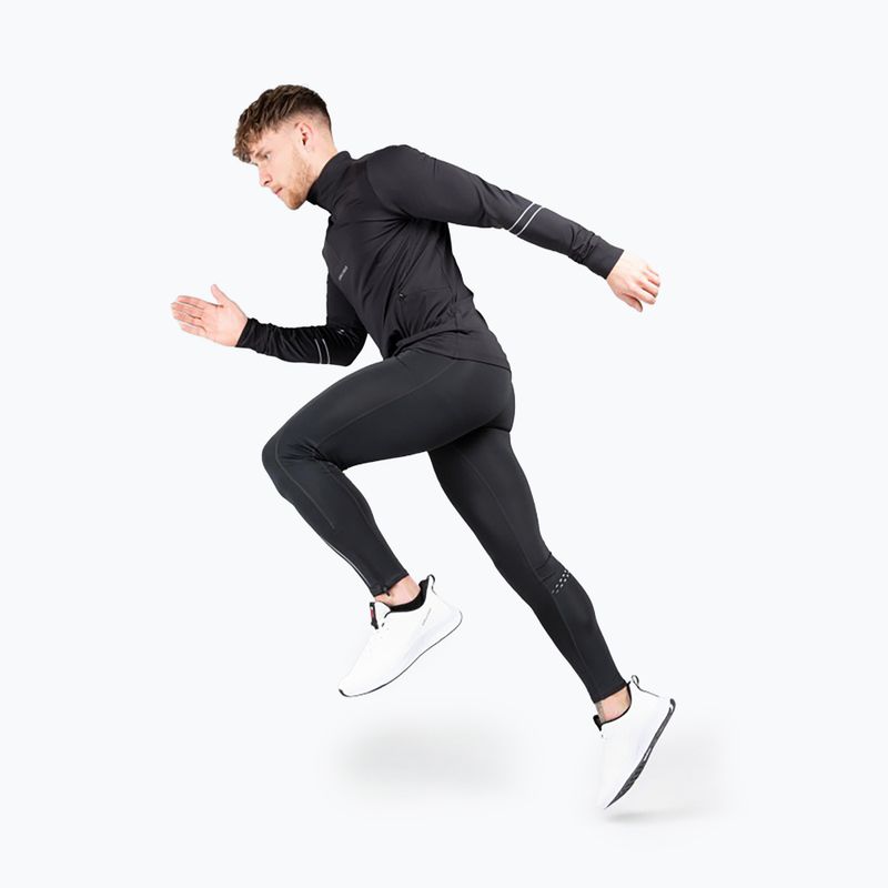 Férfi hosszú ujjú edzőfelső Gorilla Wear Noxen black 9