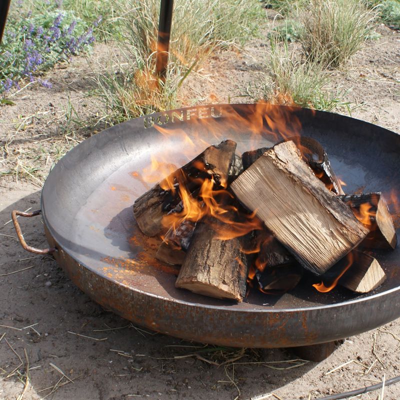 Kerti tűztál BonFeu BonBowl Plus 80 cm corten 7