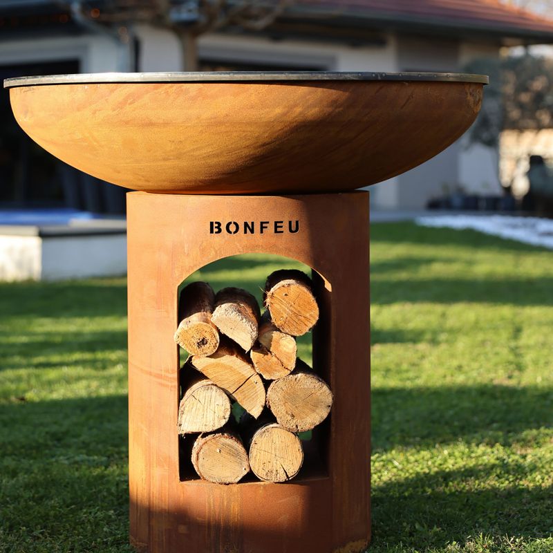 Kerti tűztál BonFeu BonBaza 10002R corten 7