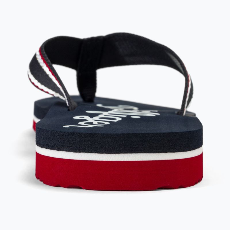 Tommy Hilfiger Im Graphic Beach Sandal női flip flopok űrkék 6