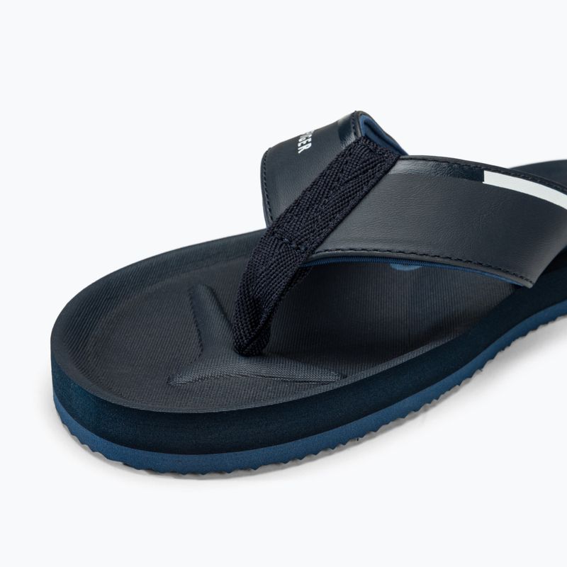 Férfi Tommy Hilfiger Comfort Beach Sandal sivatagi égbolt flip flopok 7