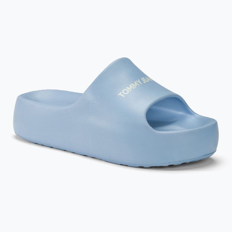 Tommy Jeans női Chunky Flatform Slide flip-flop westside kék