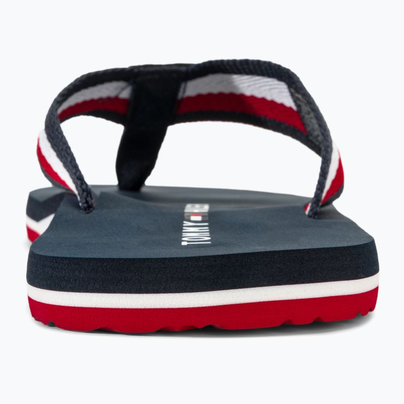 Férfi Tommy Hilfiger Corporate Beach szandál sivatagi égbolt flip flopok 6