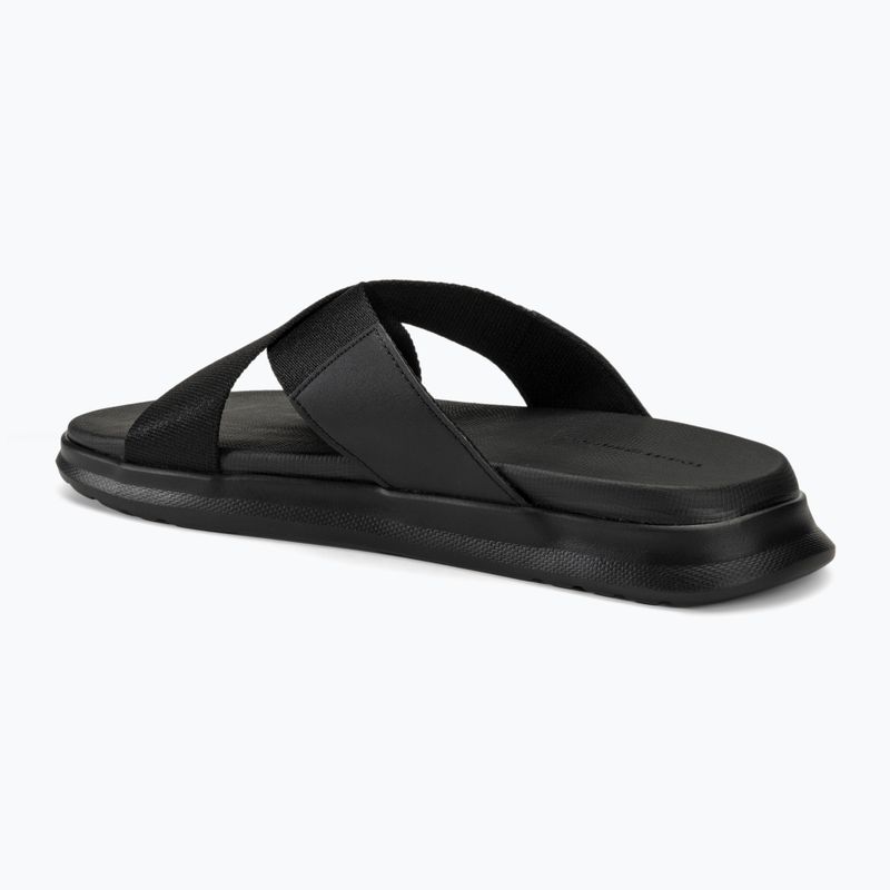 Férfi Tommy Hilfiger Comfort Criss Cross Beach szandál fekete 3