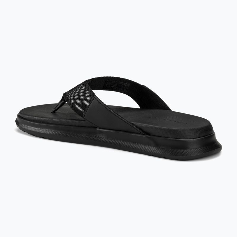 Férfi Tommy Hilfiger Comfort Toe Post strandszandál fekete 3