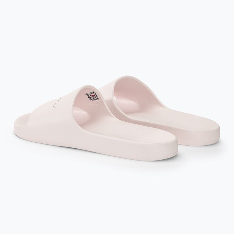 Női papucs Tommy Jeans Printed Pu Pool Slide ecru 3