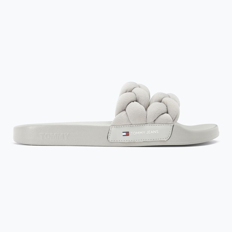 Tommy Jeans női flip-flopok Fonott stratus szürke 2