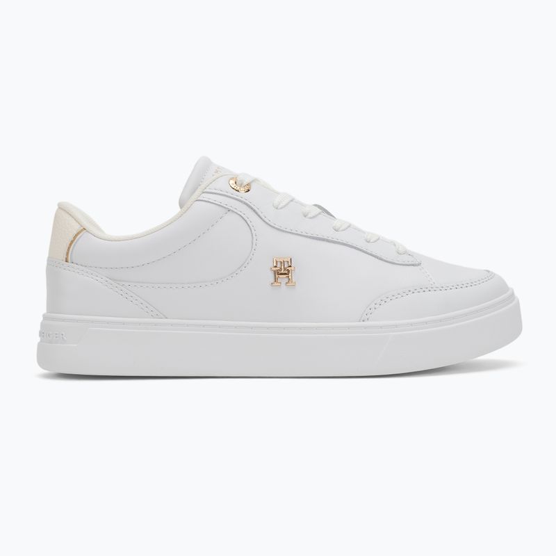 Tommy Hilfiger női cipő Essential Chic Court fehér 2