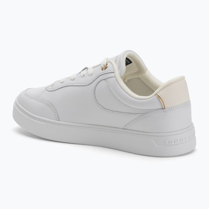 Tommy Hilfiger női cipő Essential Chic Court fehér 3