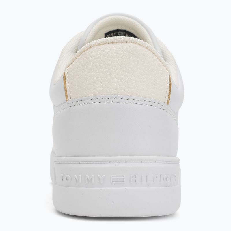 Tommy Hilfiger női cipő Essential Chic Court fehér 6