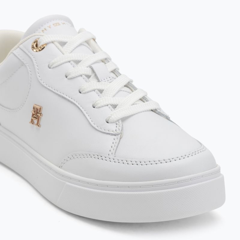 Tommy Hilfiger női cipő Essential Chic Court fehér 7