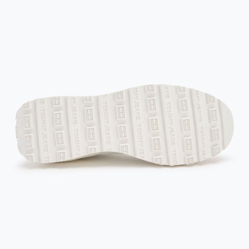 Tommy Jeans TJM Technical Runner Ess ecru férfi cipő 4