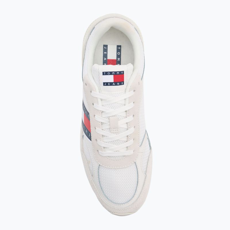 Tommy Jeans TJM Technical Runner Ess ecru férfi cipő 5