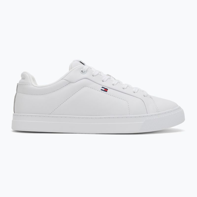 Tommy Hilfiger férfi cipő Icon Court Lth Flag Ess fehér 2